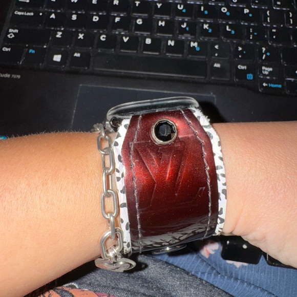 Sparkl Louis Vuitton Byzantium Watch band w/logo - Picture 1 of 3